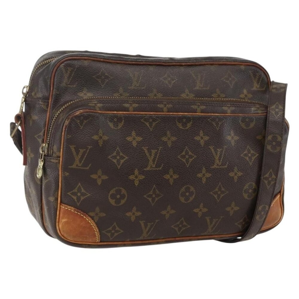 Authentic LOUIS VUITTON Monogram Nile Shoulder Bag M45244 LV